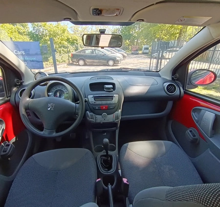 Peugeot 107 cena 9900 przebieg: 163000, rok produkcji 2007 z Warszawa małe 56